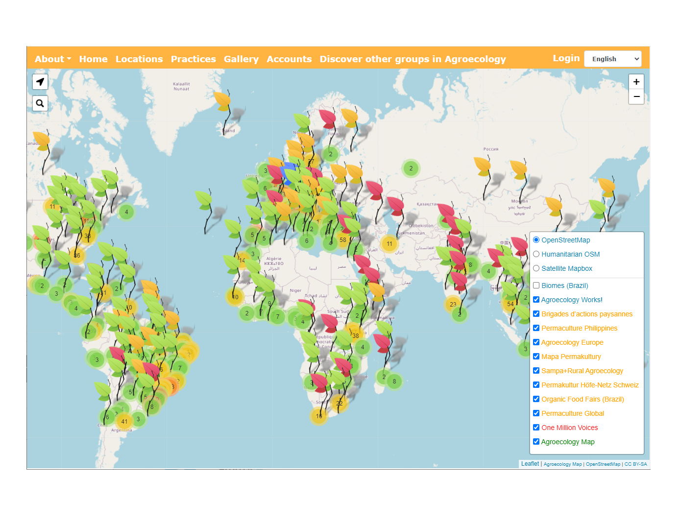 Agroecology Map