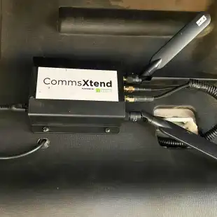 CommsXtend in Service vehical